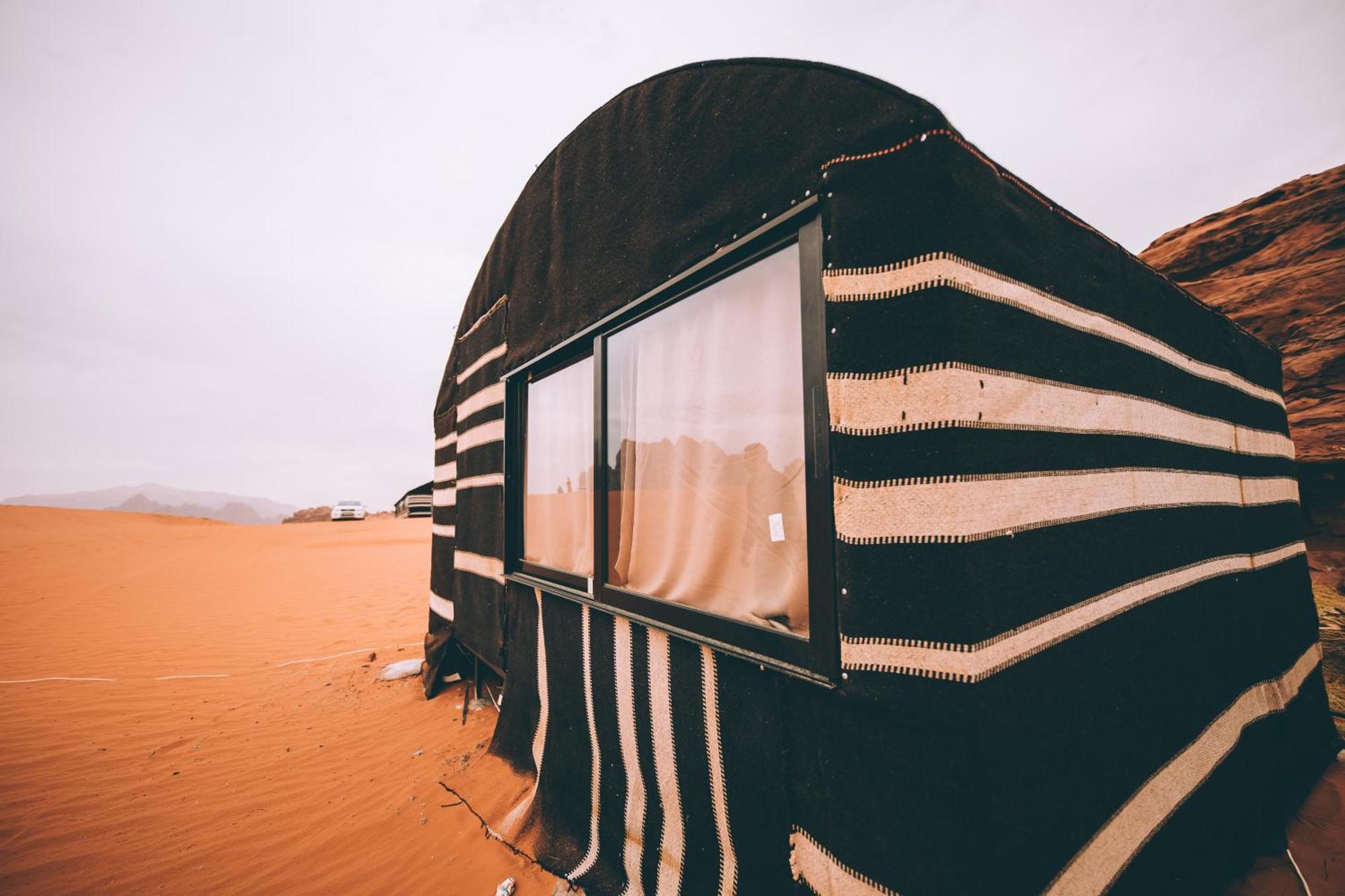 Khaled'S Camp Hotel Wadi Rum Bagian luar foto