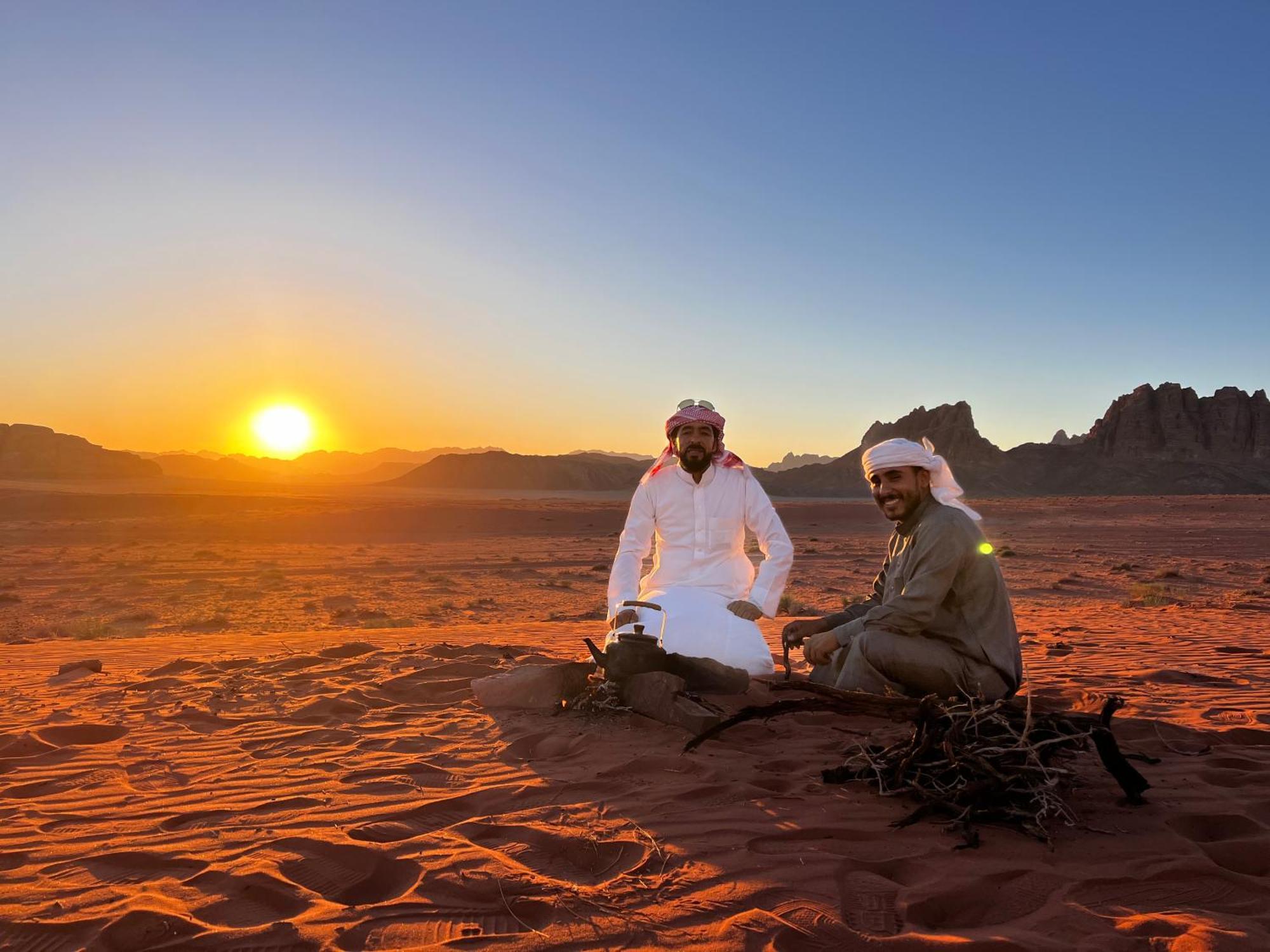 Khaled'S Camp Hotel Wadi Rum Bagian luar foto